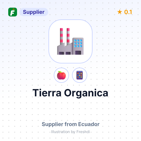 Tierra Organica  – summary card, no photo uploaded yet