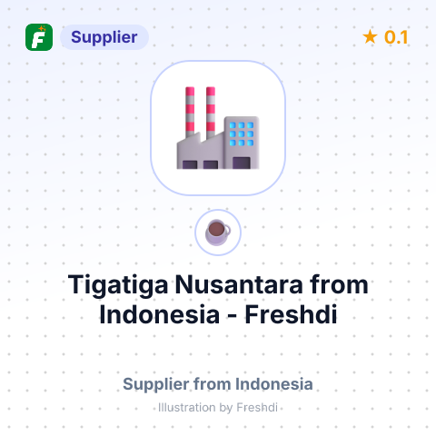 Tigatiga Nusantara  – summary card, no photo uploaded yet