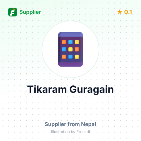 Tikaram Guragain  – summary card, no photo uploaded yet