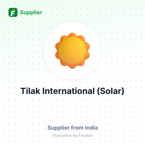 Tilak International (Solar) – summary card, no photo uploaded yet