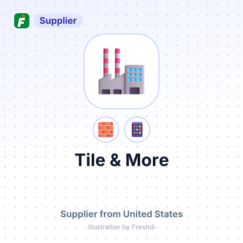 Tile & More – summary card, no photo uploaded yet