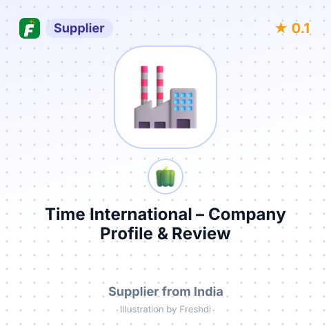 Time International – summary card, no photo uploaded yet