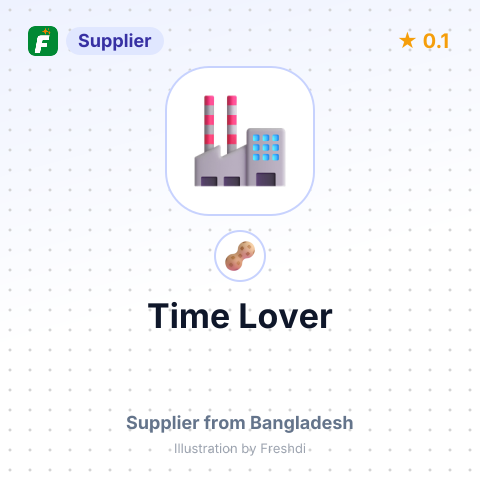Time Lover  – summary card, no photo uploaded yet