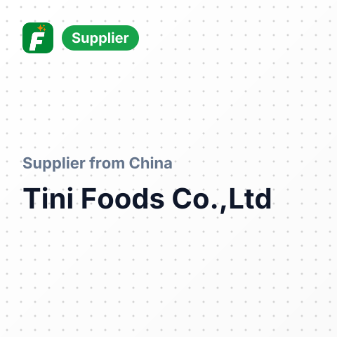 Tini Foods Co.,Ltd – summary card, no photo uploaded yet
