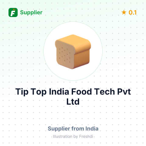 Tip Top India Food Tech Pvt Ltd  – summary card, no photo uploaded yet