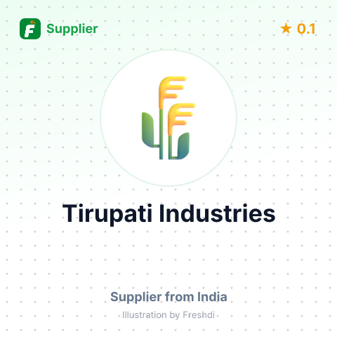 Tirupati Industries  – summary card, no photo uploaded yet