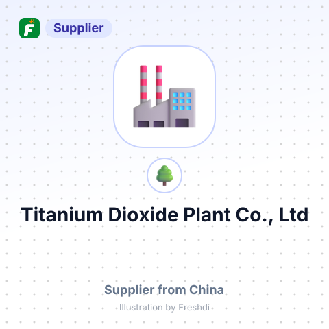 Titanium Dioxide Plant Co., Ltd – summary card, no photo uploaded yet