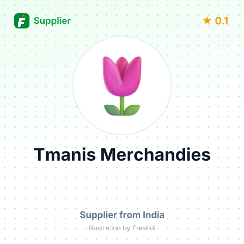 Tmanis Merchandies  – summary card, no photo uploaded yet