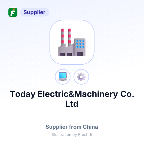 Today Electric&Machinery Co.,Ltd – summary card, no photo uploaded yet