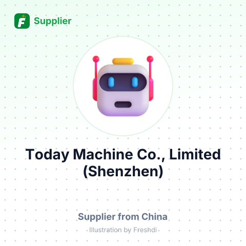 Today Machine Co., Limited (Shenzhen) – summary card, no photo uploaded yet