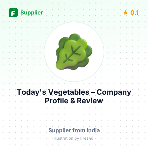 Today's Vegetables – summary card, no photo uploaded yet