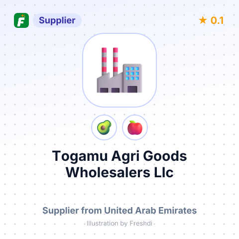 Togamu Agri Goods Wholesalers Llc  – summary card, no photo uploaded yet