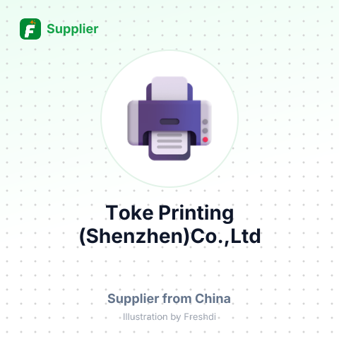 Toke Printing (Shenzhen)Co.,Ltd – summary card, no photo uploaded yet