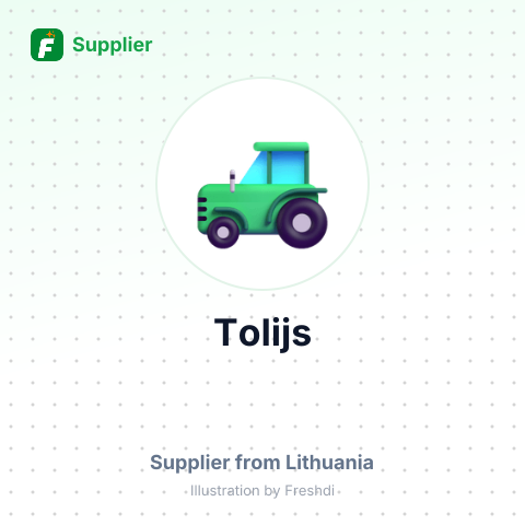 Tolijs – summary card, no photo uploaded yet