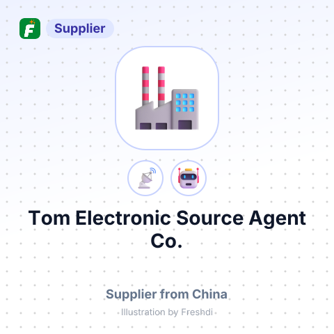 Tom Electronic Source Agent Co. – summary card, no photo uploaded yet
