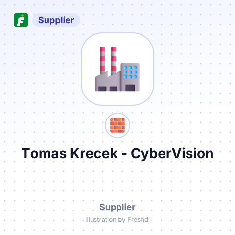 Tomas Krecek - CyberVision – summary card, no photo uploaded yet