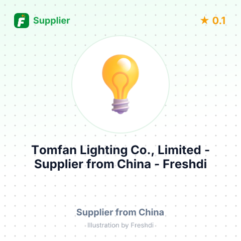 Tomfan Lighting Co., Limited  – summary card, no photo uploaded yet