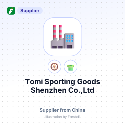 Tomi Sporting Goods Shenzhen Co.,Ltd – summary card, no photo uploaded yet