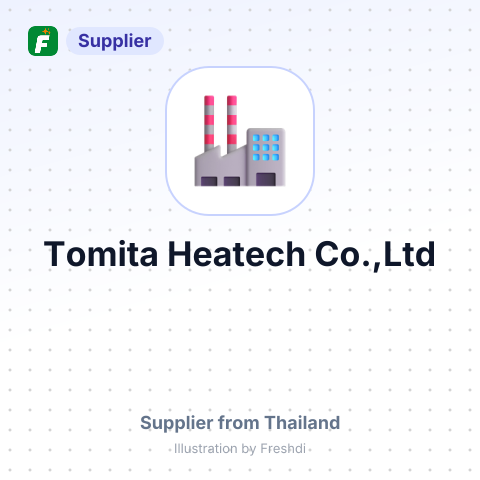 Tomita Heatech Co.,Ltd – summary card, no photo uploaded yet