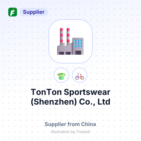 TonTon Sportswear (Shenzhen) Co., Ltd – summary card, no photo uploaded yet