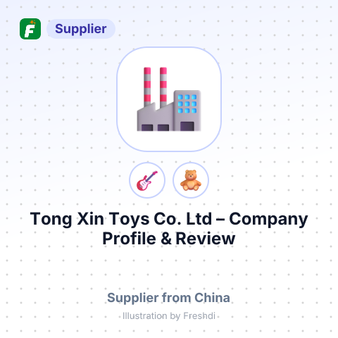 Tong Xin Toys Co.,Ltd – summary card, no photo uploaded yet