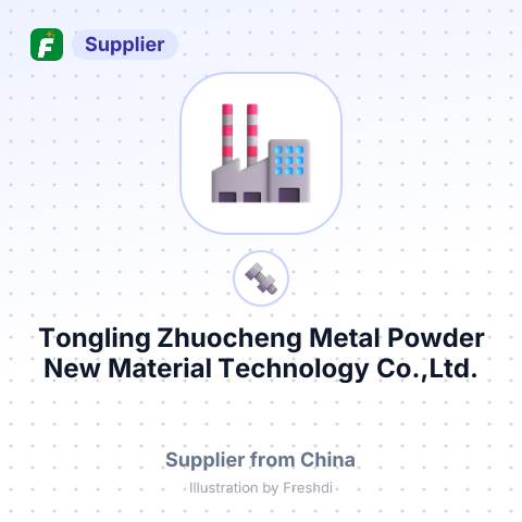 Tongling Zhuocheng Metal Powder New Material Technology Co.,Ltd. – summary card, no photo uploaded yet
