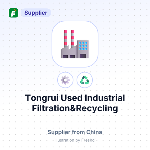 Tongrui Used Industrial Filtration&Recycling Equipment – summary card, no photo uploaded yet