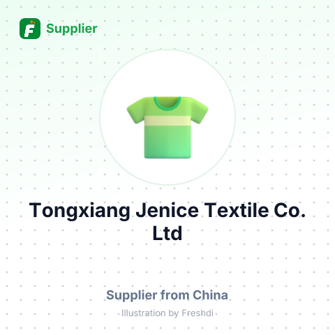 Tongxiang Jenice Textile Co.,Ltd – summary card, no photo uploaded yet