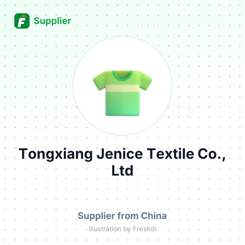 Tongxiang Jenice Textile Co., Ltd – summary card, no photo uploaded yet