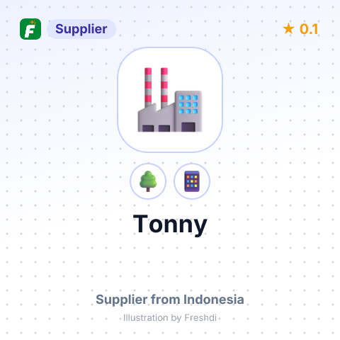 Tonny  – summary card, no photo uploaded yet