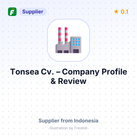 Tonsea Cv. – summary card, no photo uploaded yet