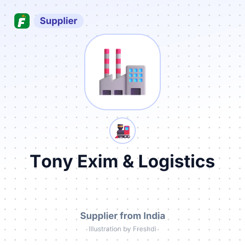 Tony Exim & Logistics – summary card, no photo uploaded yet