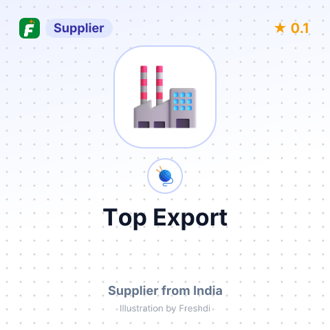 Top Export  – summary card, no photo uploaded yet