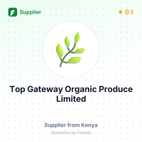 Top Gateway Organic Produce Limited  – summary card, no photo uploaded yet