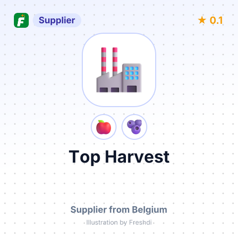 Top Harvest  – summary card, no photo uploaded yet