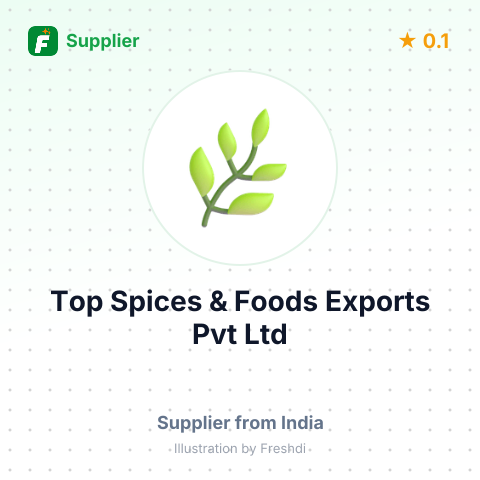 Top Spices & Foods Exports Pvt Ltd  – summary card, no photo uploaded yet