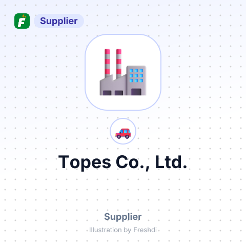 Topes Co., Ltd. – summary card, no photo uploaded yet