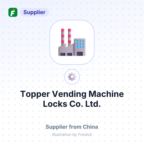 Topper Vending Machine Locks Co., Ltd. – summary card, no photo uploaded yet