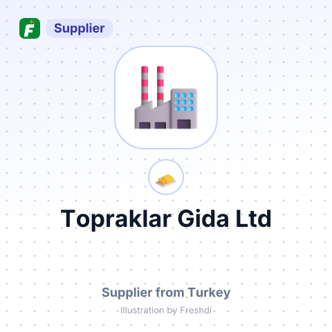 Topraklar Gida Ltd – summary card, no photo uploaded yet
