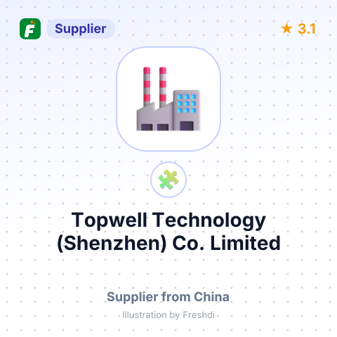 Topwell Technology (Shenzhen) Co., Limited – summary card, no photo uploaded yet
