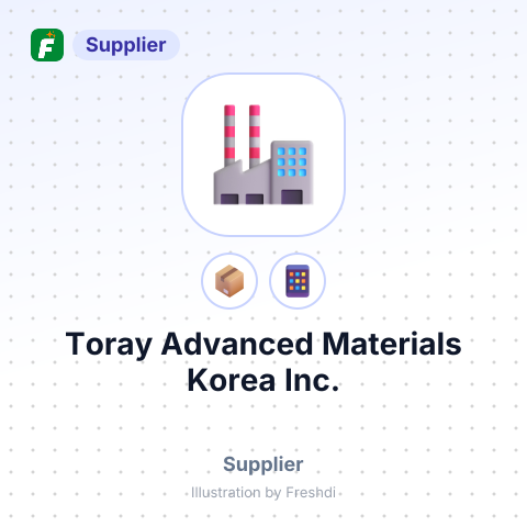 Toray Advanced Materials Korea Inc. – summary card, no photo uploaded yet