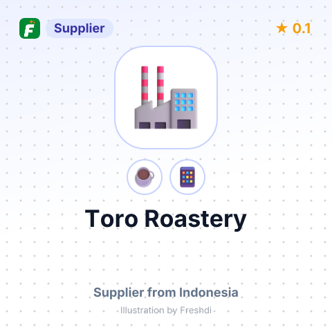 Toro Roastery  – summary card, no photo uploaded yet
