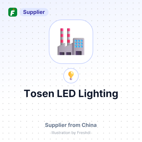 Tosen LED Lighting – summary card, no photo uploaded yet