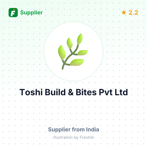 Toshi Build & Bites Pvt Ltd – summary card, no photo uploaded yet