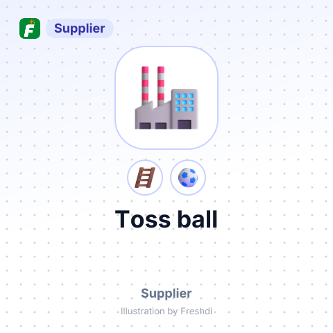 Toss ball – summary card, no photo uploaded yet