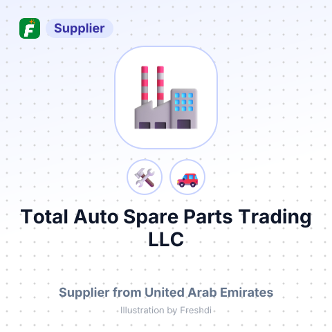 Total Auto Spare Parts Trading LLC – summary card, no photo uploaded yet