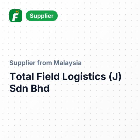 Total Field Logistics (J) Sdn Bhd – summary card, no photo uploaded yet