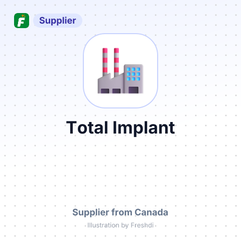 Total Implant – summary card, no photo uploaded yet