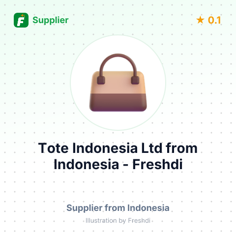 Tote Indonesia Ltd  – summary card, no photo uploaded yet