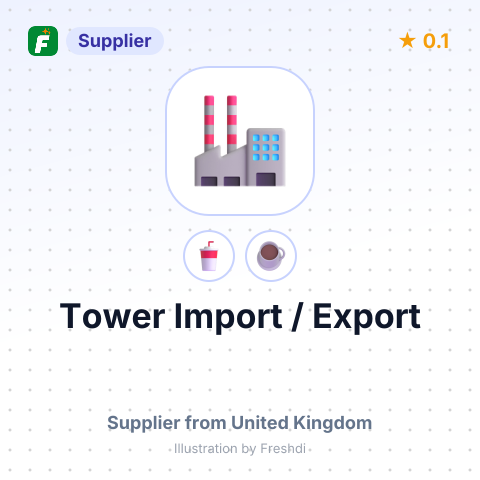 Tower Import / Export  – summary card, no photo uploaded yet